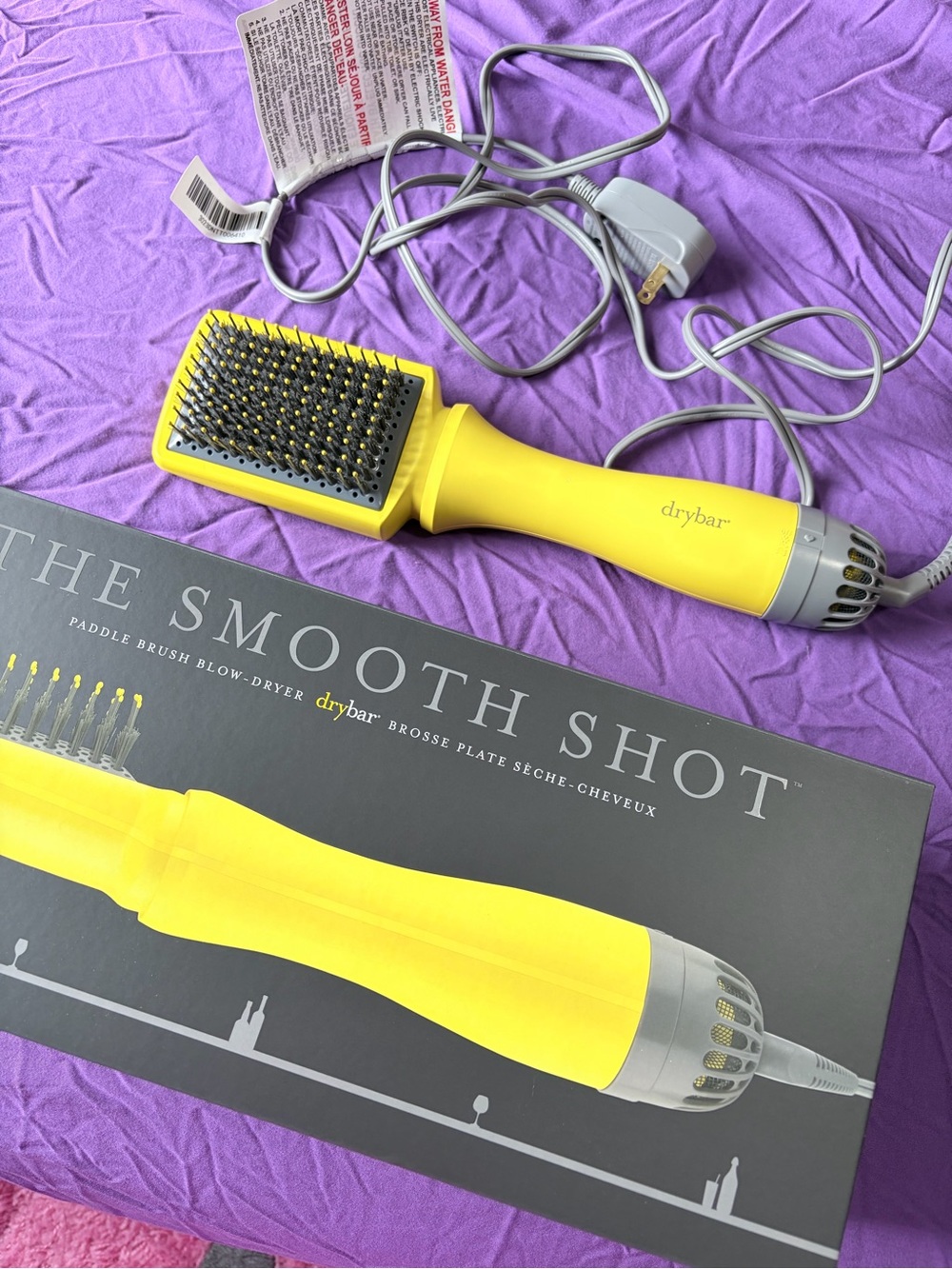 Drybar Yellow Paddle Brush Blow-Dryer Brush